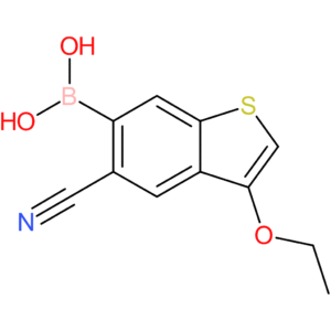 5-cyano-3-ethoxybenzothiophene-6-boronic acid