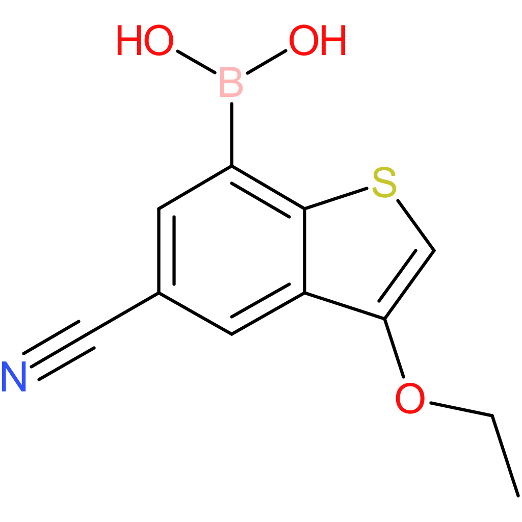 5-cyano-3-ethoxybenzothiophene-7-boronic acid