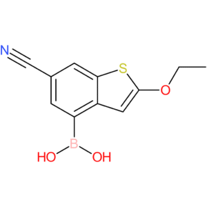 6-cyano-2-ethoxybenzothiophene-4-boronic acid