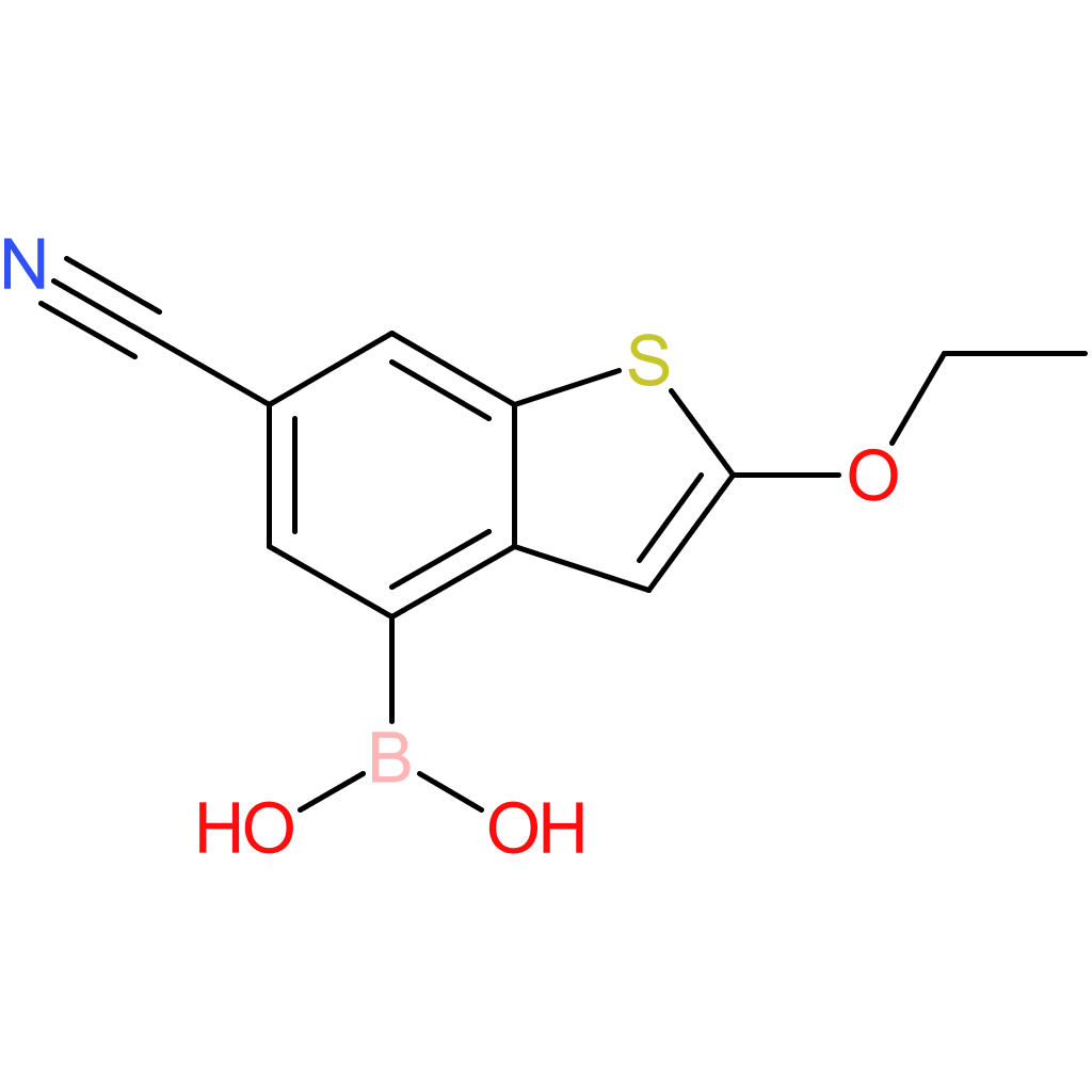 6-cyano-2-ethoxybenzothiophene-4-boronic acid