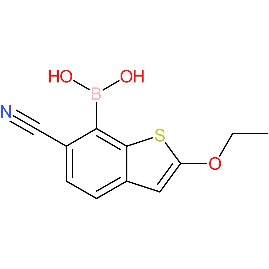 6-cyano-2-ethoxybenzothiophene-7-boronic acid