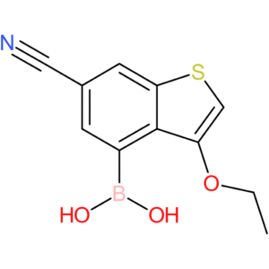 6-cyano-3-ethoxybenzothiophene-4-boronic acid