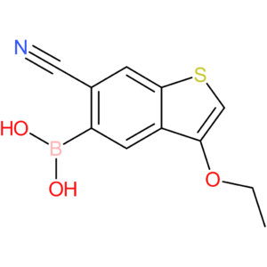 6-cyano-3-ethoxybenzothiophene-5-boronic acid