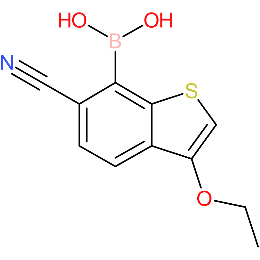 6-cyano-3-ethoxybenzothiophene-7-boronic acid