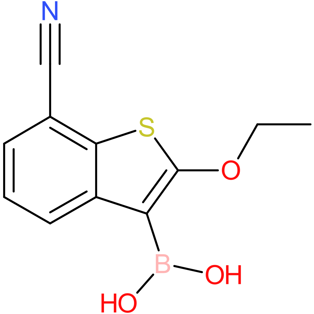 7-cyano-2-ethoxybenzothiophene-3-boronic acid