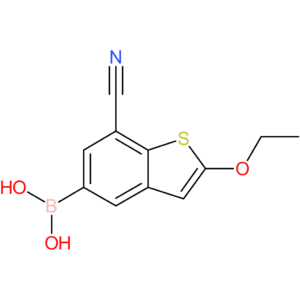 7-cyano-2-ethoxybenzothiophene-5-boronic acid