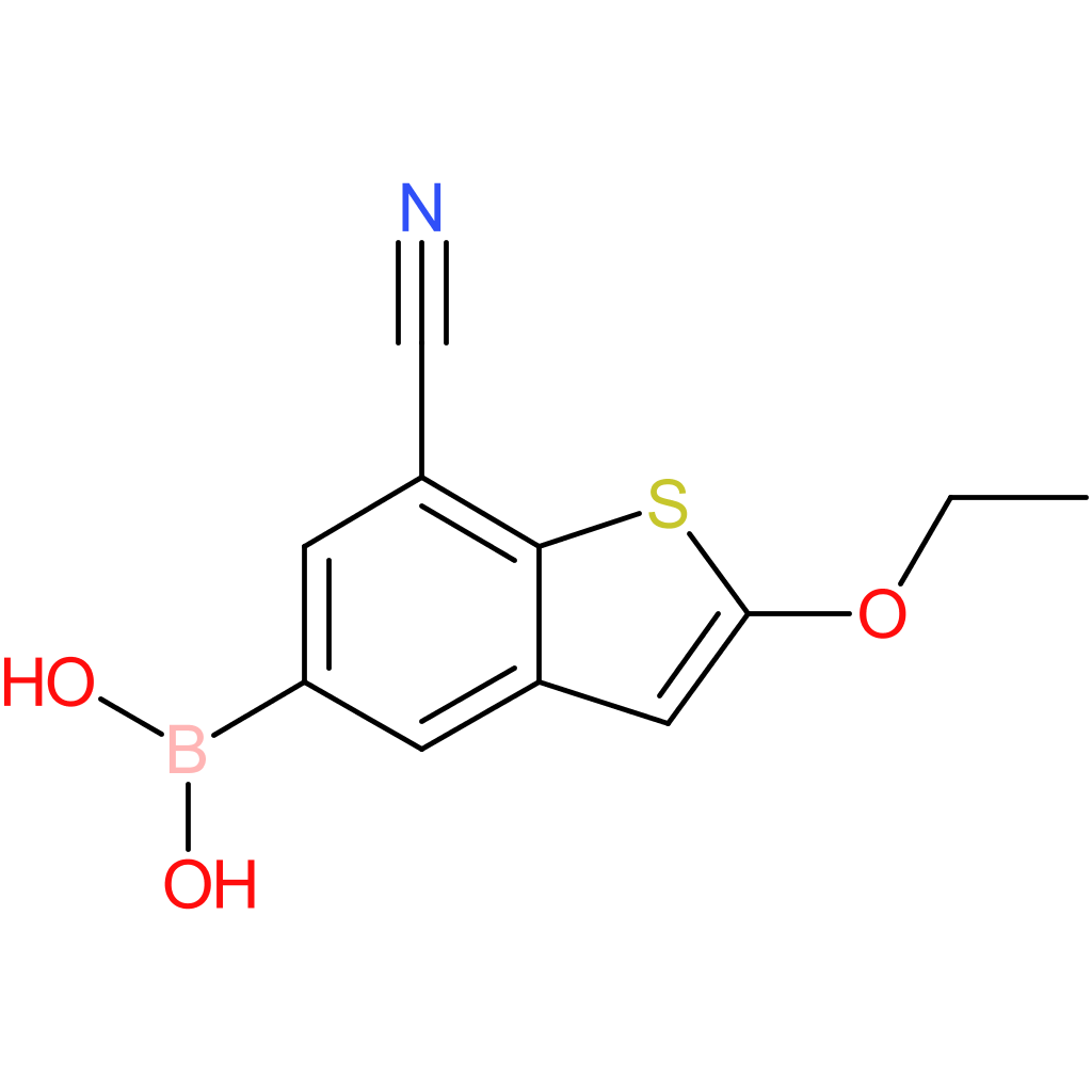 7-cyano-2-ethoxybenzothiophene-5-boronic acid
