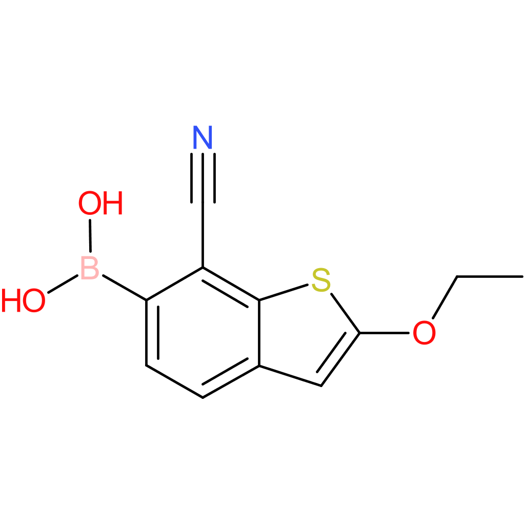 7-cyano-2-ethoxybenzothiophene-6-boronic acid