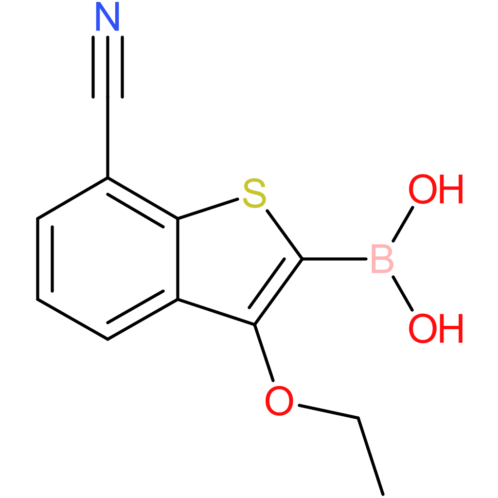 7-cyano-3-ethoxybenzothiophene-2-boronic acid