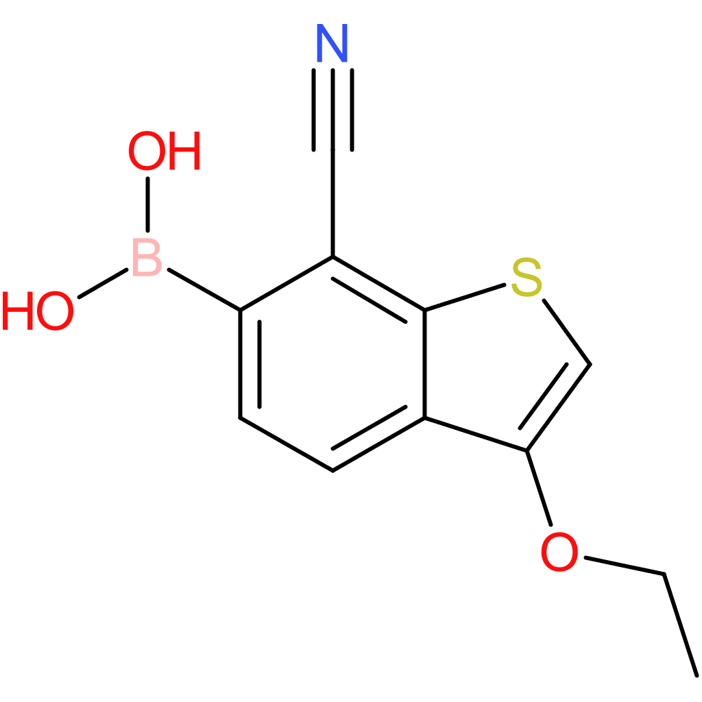 7-cyano-3-ethoxybenzothiophene-6-boronic acid