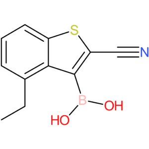 2-cyano-4-ethylbenzothiophene-3-boronic acid
