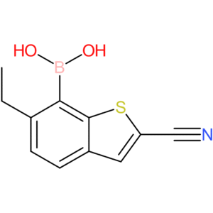 2-cyano-6-ethylbenzothiophene-7-boronic acid