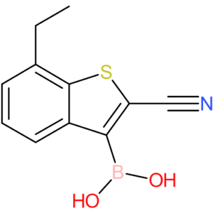 2-cyano-7-ethylbenzothiophene-3-boronic acid