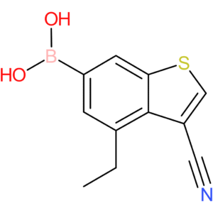 3-cyano-4-ethylbenzothiophene-6-boronic acid