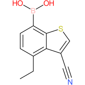 3-cyano-4-ethylbenzothiophene-7-boronic acid