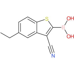 3-cyano-5-ethylbenzothiophene-2-boronic acid