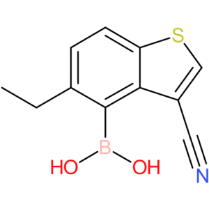 3-cyano-5-ethylbenzothiophene-4-boronic acid