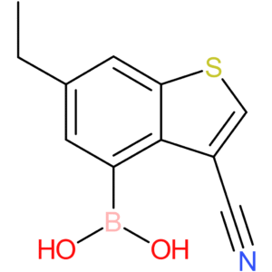 3-cyano-6-ethylbenzothiophene-4-boronic acid