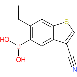 3-cyano-6-ethylbenzothiophene-5-boronic acid