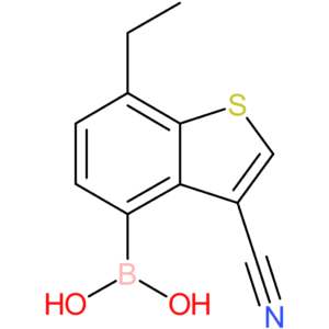 3-cyano-7-ethylbenzothiophene-4-boronic acid