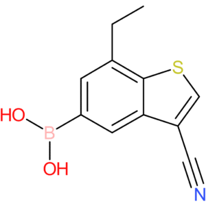 3-cyano-7-ethylbenzothiophene-5-boronic acid
