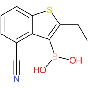4-cyano-2-ethylbenzothiophene-3-boronic acid