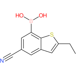 5-cyano-2-ethylbenzothiophene-7-boronic acid