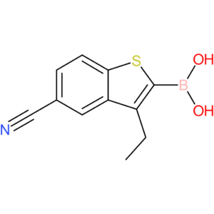 5-cyano-3-ethylbenzothiophene-2-boronic acid