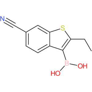 6-cyano-2-ethylbenzothiophene-3-boronic acid