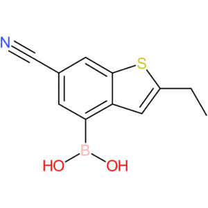 6-cyano-2-ethylbenzothiophene-4-boronic acid
