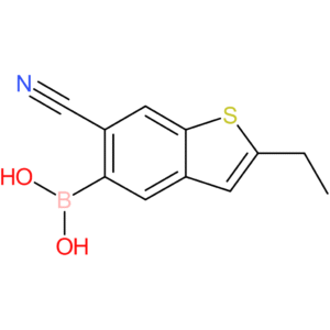 6-cyano-2-ethylbenzothiophene-5-boronic acid