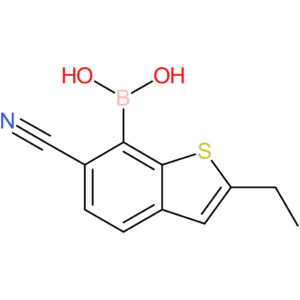 6-cyano-2-ethylbenzothiophene-7-boronic acid