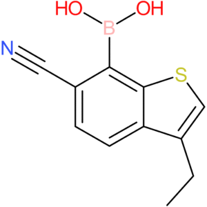 6-cyano-3-ethylbenzothiophene-7-boronic acid
