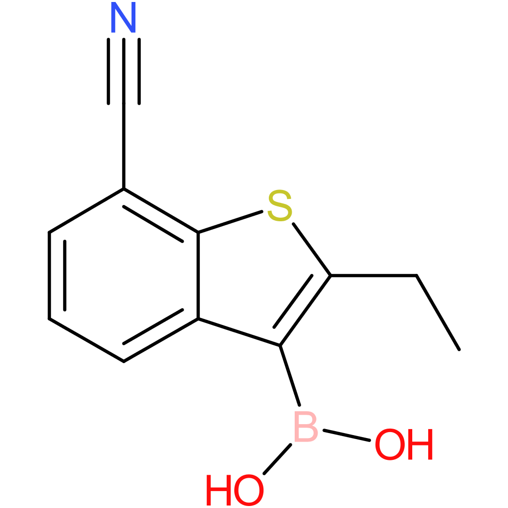 7-cyano-2-ethylbenzothiophene-3-boronic acid