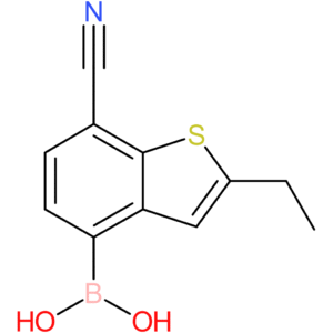 7-cyano-2-ethylbenzothiophene-4-boronic acid