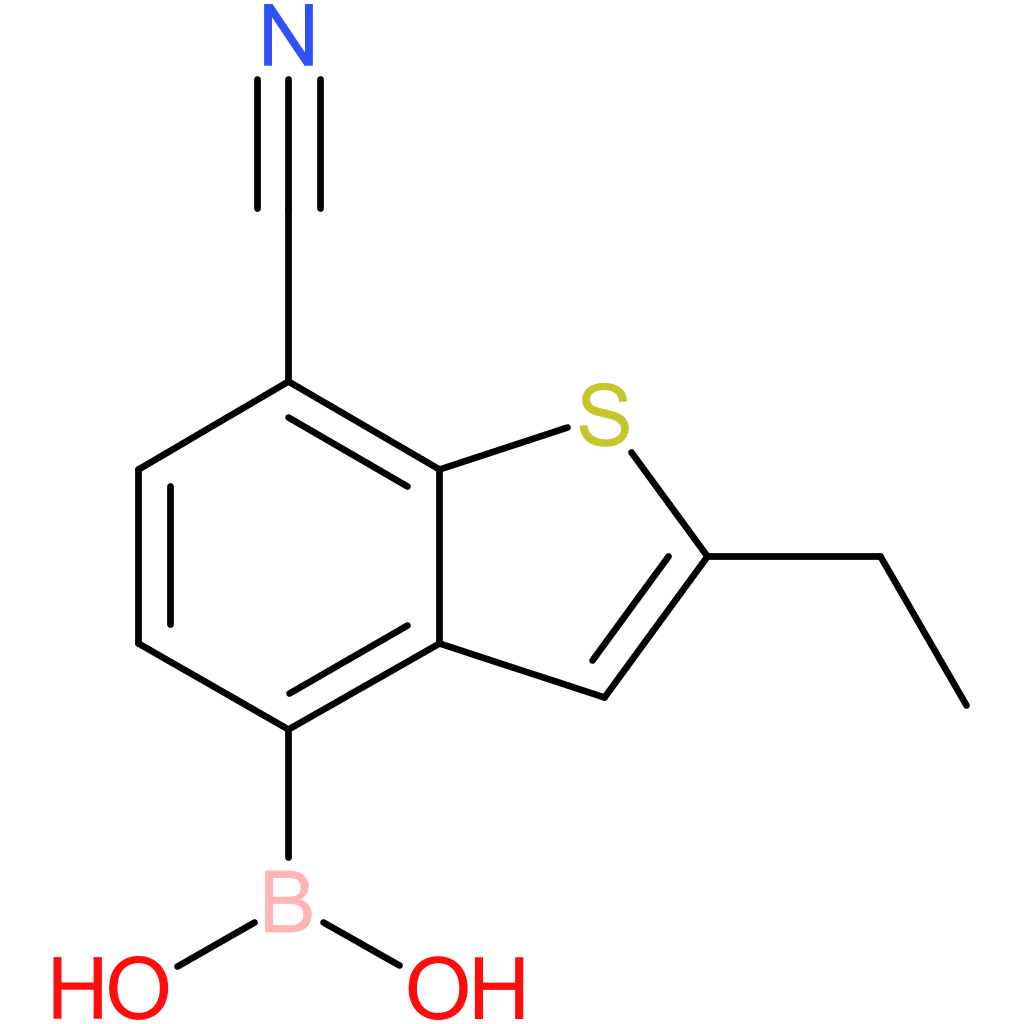 7-cyano-2-ethylbenzothiophene-4-boronic acid