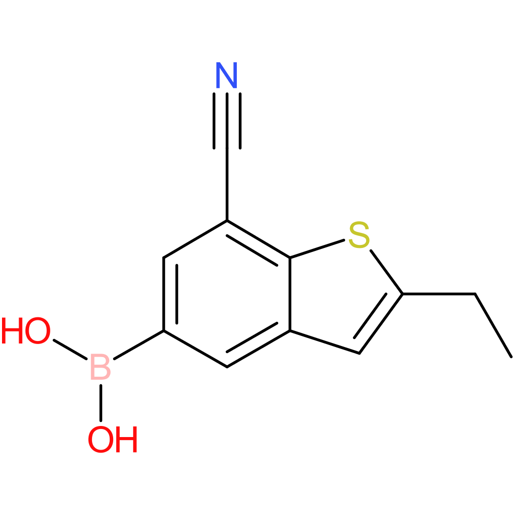 7-cyano-2-ethylbenzothiophene-5-boronic acid