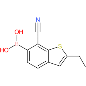 7-cyano-2-ethylbenzothiophene-6-boronic acid