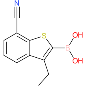 7-cyano-3-ethylbenzothiophene-2-boronic acid