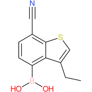 7-cyano-3-ethylbenzothiophene-4-boronic acid