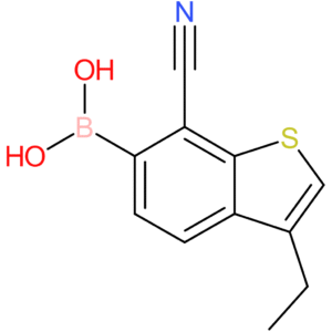 7-cyano-3-ethylbenzothiophene-6-boronic acid