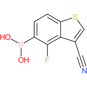 3-cyano-4-fluorobenzothiophene-5-boronic acid