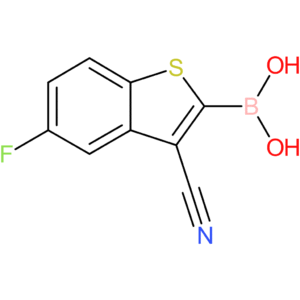 3-cyano-5-fluorobenzothiophene-2-boronic acid