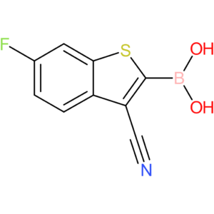 3-cyano-6-fluorobenzothiophene-2-boronic acid