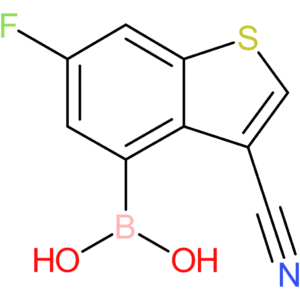 3-cyano-6-fluorobenzothiophene-4-boronic acid