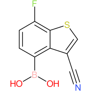 3-cyano-7-fluorobenzothiophene-4-boronic acid