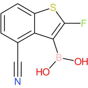4-cyano-2-fluorobenzothiophene-3-boronic acid