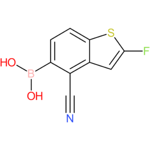 4-cyano-2-fluorobenzothiophene-5-boronic acid