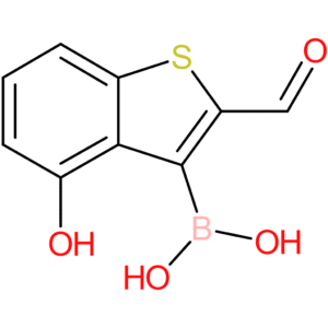 2-formyl-4-hydroxybenzothiophene-3-boronic acid