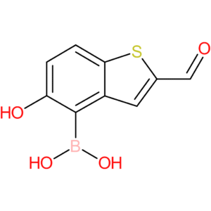 2-formyl-5-hydroxybenzothiophene-4-boronic acid
